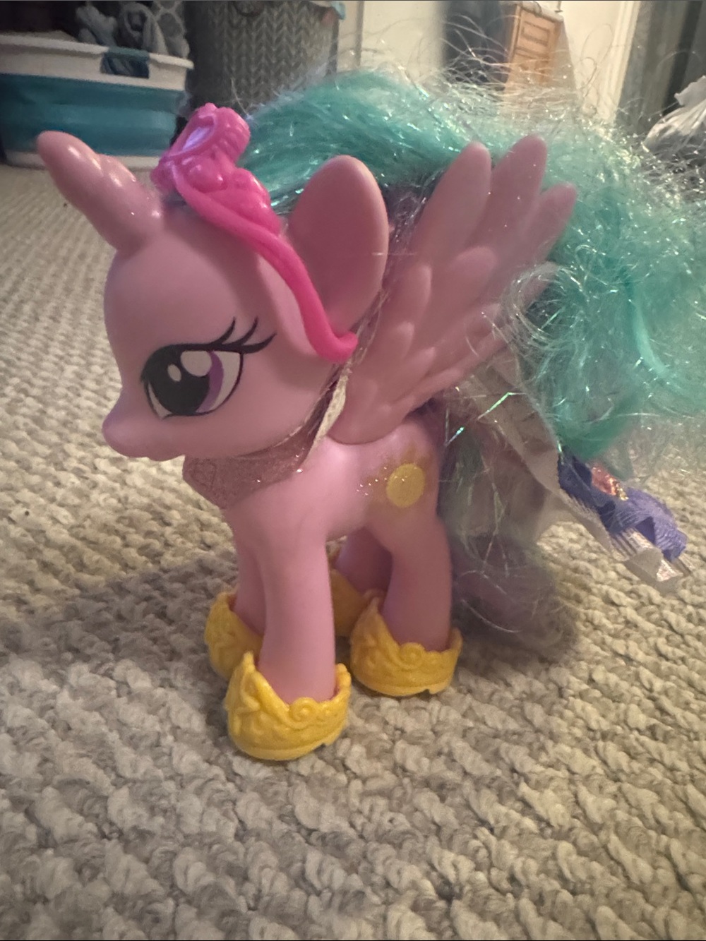 My little pony G 4 princess celestial with accessories